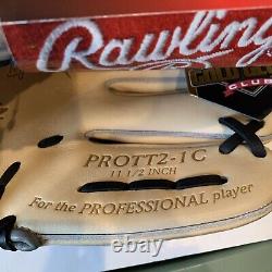 Rawlings Heart of the Hide PROTT2-1C 11.5 Gold Glove Club RHT Baseball Glove