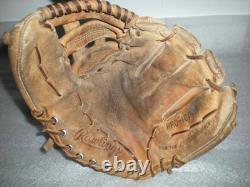 Rawlings Heart of the Hide PRO-1000H Vintage Gold Made USA Baseball Glove Mitt