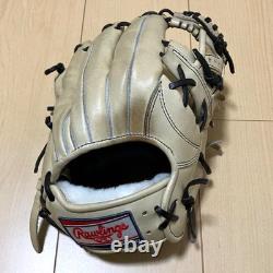 Rawlings Heart of the Hide PRO EXCEL Infielder Glove 11.25 Camel RHT JAPAN Rare