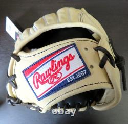 Rawlings Heart of the Hide PRO EXCEL Infielder Glove 11.25 Camel RHT JAPAN Rare