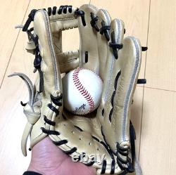 Rawlings Heart of the Hide PRO EXCEL Infielder Glove 11.25 Camel RHT JAPAN Rare