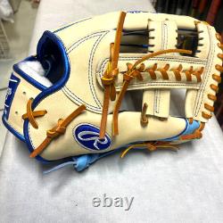 Rawlings Heart of the Hide PRO EXCEL Infielder Glove 11.5 RHT Camel Sax Limited
