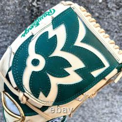 Rawlings Heart of the Hide PRO EXCEL Wizard Pitcher Glove 11.75 RHT Green/Camel