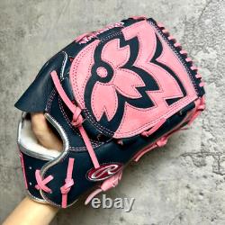 Rawlings Heart of the Hide PRO EXCEL Wizard Pitcher Glove 11.75 RHT LH Navy/Pink