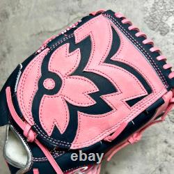 Rawlings Heart of the Hide PRO EXCEL Wizard Pitcher Glove 11.75 RHT LH Navy/Pink