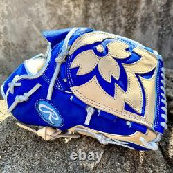 Rawlings Heart of the Hide PRO EXCEL Wizard Pitcher Glove 11.75 Royal/Camel RHT
