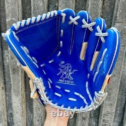 Rawlings Heart of the Hide PRO EXCEL Wizard Pitcher Glove 11.75 Royal/Camel RHT