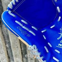 Rawlings Heart of the Hide PRO EXCEL Wizard Pitcher Glove 11.75 Royal/Camel RHT