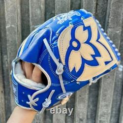 Rawlings Heart of the Hide PRO EXCEL Wizard Pitcher Glove 11.75 Royal/Camel RHT