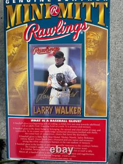Rawlings Heart of the Hide PRO-HFB RARE Gold Glove LARRY WALKER #33 mini