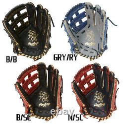 Rawlings Heart of the Hide Paisley Revival Fielder Glove Gray Royal 11.75 HOH