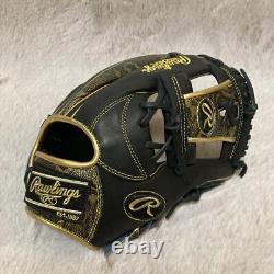 Rawlings Heart of the Hide Paisley Revival Infielder Glove Black Rubberball