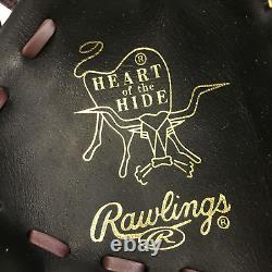 Rawlings Heart of the Hide Paisley Revival Infielder MLB RHT Glove 11.5 HOH