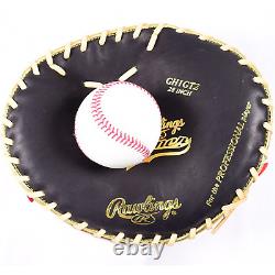 Rawlings Heart of the Hide Pancake Training Glove SCARLET Baseball Mitt 10 inch