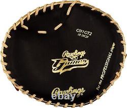 Rawlings Heart of the Hide Pancake Training Glove SCARLET Baseball Mitt 10 inch