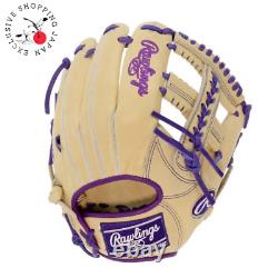 Rawlings Heart of the Hide Pro Excel Camel Palette Infield Glove CAM/PPL 11.62