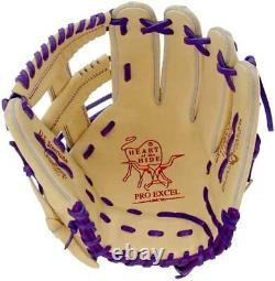 Rawlings Heart of the Hide Pro Excel Camel Palette Infield Glove CAM/PPL 11.62