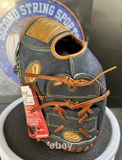 Rawlings Heart of the Hide Pro Label Denim 11.75 Baseball Glove New Pitching
