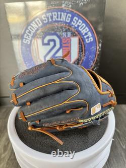 Rawlings Heart of the Hide Pro Label Denim 11.75 Baseball Glove New Pitching