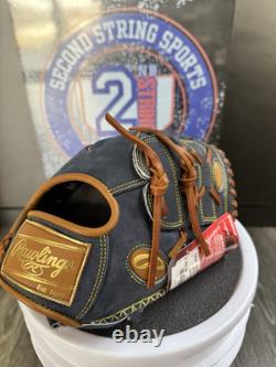 Rawlings Heart of the Hide Pro Label Denim 11.75 Baseball Glove New Pitching