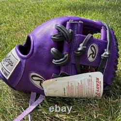 Rawlings Heart of the Hide R2G 11.5 Exclusive Baseball Glove Purple PROR204-2PU