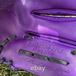 Rawlings Heart of the Hide R2G 11.5 Exclusive Baseball Glove Purple PROR204-2PU