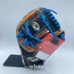 Rawlings Heart of the Hide R2G 11.75 Baseball Glove Infielder Pitcher Black Tan