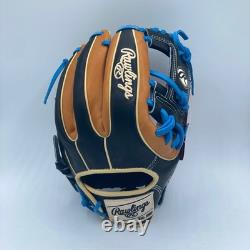 Rawlings Heart of the Hide R2G 11.75 Baseball Glove Infielder Pitcher Black Tan