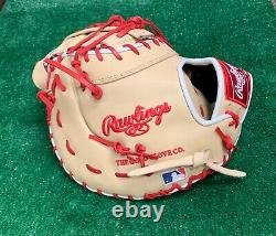Rawlings Heart of the Hide R2G 13 Custom First Base Mitt Red