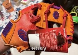 Rawlings Heart of the Hide R2G Baseball Glove Pink Blue 11.5 RHT PR0R204-2PUO