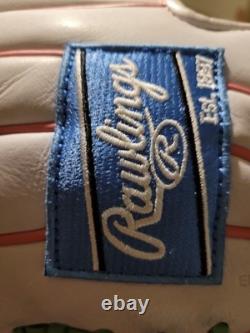 Rawlings Heart of the Hide R2G Baseball Softball Glove White Green 12.5 PROR12