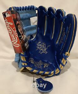 Rawlings Heart of the Hide R2G ContoUR Fit 11.25 Baseball Glove RHT New Blue