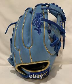 Rawlings Heart of the Hide R2G ContoUR Fit 11.25 Baseball Glove RHT New Blue