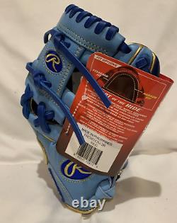 Rawlings Heart of the Hide R2G ContoUR Fit 11.25 Baseball Glove RHT New Blue
