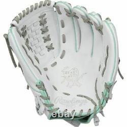 Rawlings Heart of the Hide Right Hand Glove Softball Double Laced Basket 12