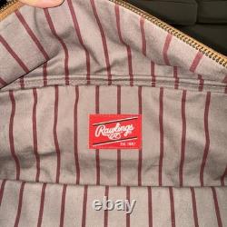 Rawlings Heart of the Hide Suitcase Travel Bag Suitcase Rolling Lombardo Duffle
