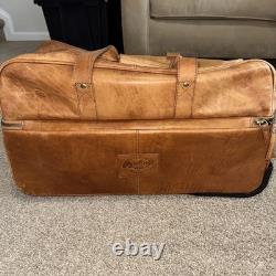 Rawlings Heart of the Hide Suitcase Travel Bag Suitcase Rolling Lombardo Duffle