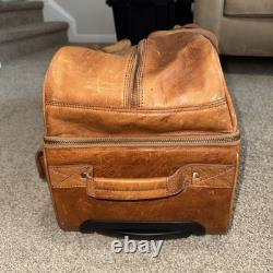 Rawlings Heart of the Hide Suitcase Travel Bag Suitcase Rolling Lombardo Duffle