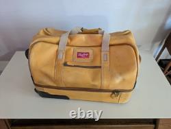 Rawlings Heart of the Hide Suitcase Travel Bag Suitcase Rolling Lombardo Rare