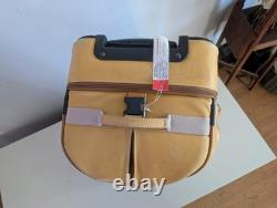 Rawlings Heart of the Hide Suitcase Travel Bag Suitcase Rolling Lombardo Rare