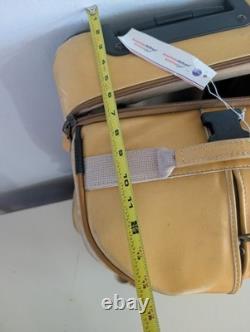 Rawlings Heart of the Hide Suitcase Travel Bag Suitcase Rolling Lombardo Rare