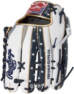 Rawlings Heart of the Hide USA Star & Stripes Model outfielder Glove 12.5 NEW JP