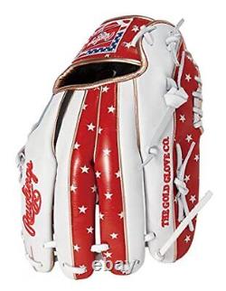 Rawlings Heart of the Hide USA Star & Stripes Outfielder Glove 12.5 NEW