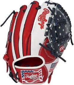 Rawlings Heart of the Hide USA Star and Stripes All Fielder Glove 11.5 NEW JP