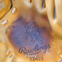 Rawlings Heart of the Hide XPG3 Infielder Glove 11.75 RHT RichTan Wing Tip RARE