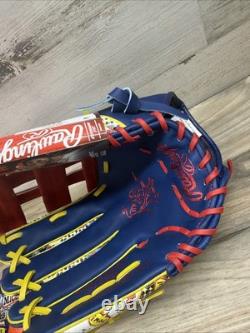 Rawlings Heart of the Hide color sync 9.0 comic outfield glove, 12 3/4 LHT New