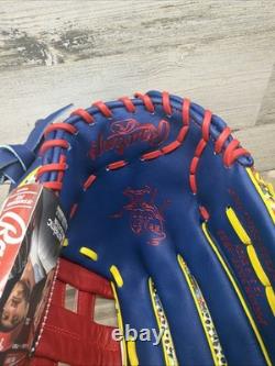 Rawlings Heart of the Hide color sync 9.0 comic outfield glove, 12 3/4 LHT New