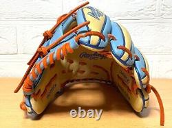 Rawlings Heart of the hide HOH MLB COLOR 11.5 Baseball Glove LH Camel Sax RARE