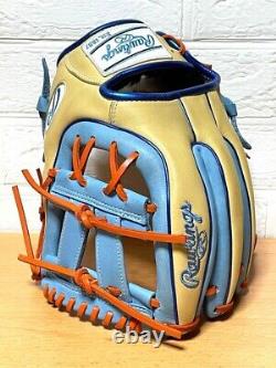 Rawlings Heart of the hide HOH MLB COLOR 11.5 Baseball Glove LH Camel Sax RARE