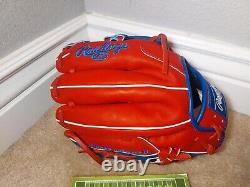 Rawlings Hoh Heart Of The Hide 11.5 Infield Baseball Glove Mlb Texas Rangers